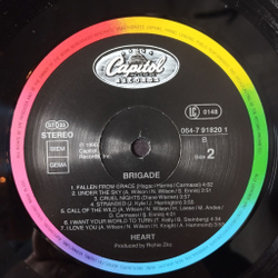 Винтажная виниловая пластинка LP Heart Brigade (Germany 1990)
