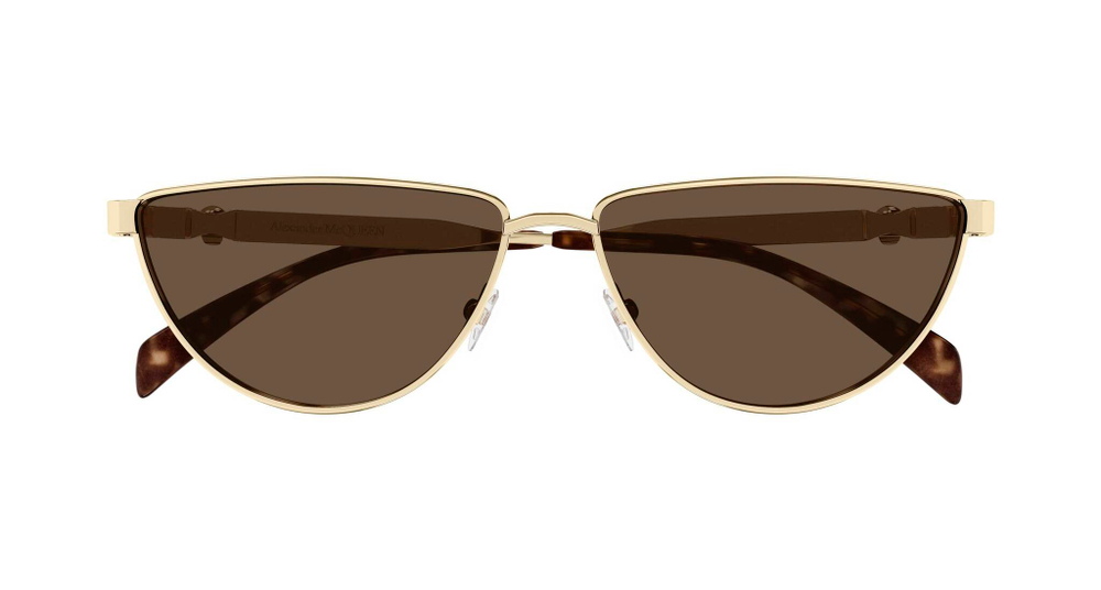 Солнцезащитные очки AM0456S Alexander McQueen - золотой(AM0456S)