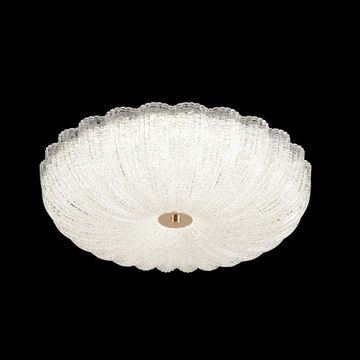 Светильник потолочный светодиодный LED 30W 3000К-6000K SOLARIS PL400 золото Crystal Lux