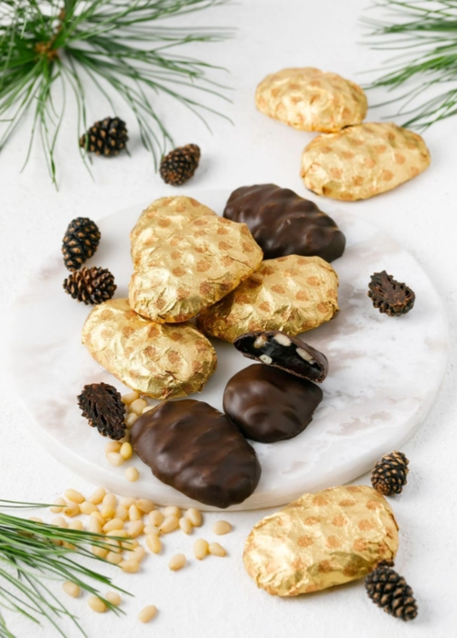 Шишка мармеладная в шоколадной глазури Кедровый сувенир / 1000 г / ТМ Сибирский кедр