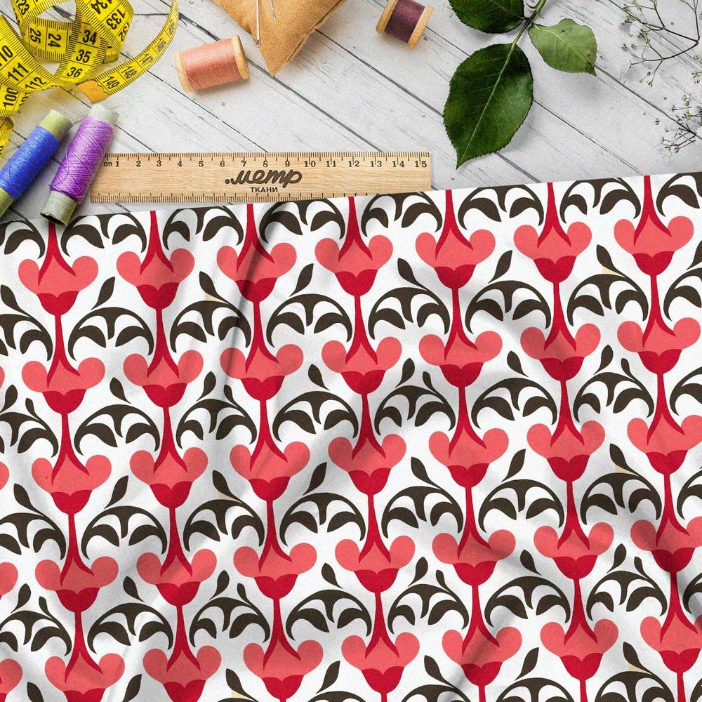 Ткань премиум габардин шелковая элегия