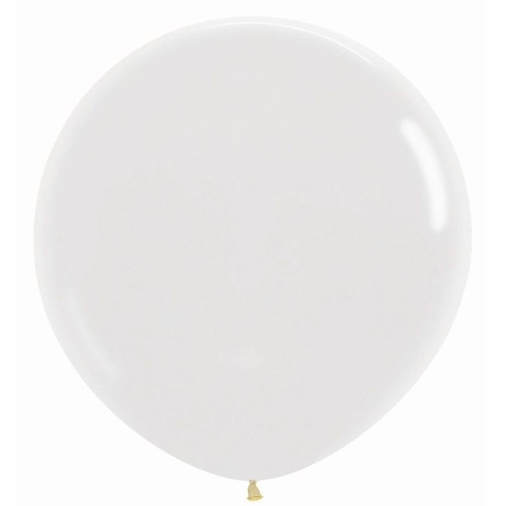 Воздушный шар Sempertex, цвет 390 кристалл, прозрачный, 1 шт. размер 36&quot;