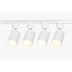 Комплект ЭРА TR70-SET4-GU10-WH трековых светильников однофазных 4 шт под лампу с шинопроводом 80 см белый | Комплекты трековой системы