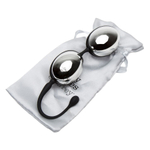 Металлические вагинальные шарики 3,6см Fifty Shades of Grey Inner Goddess Silver Jiggle Balls