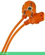 Кабель Vcom CE021-CU0.75-1.8M-O оранжевый