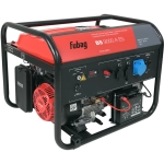 Бензиновый генератор FUBAG BS 9000 A ES с кожухом Geon 1200 RAL 7035