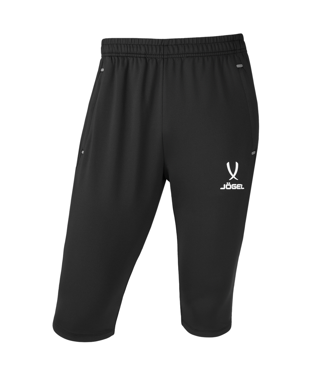 Брюки тренировочные с карманами JÖGEL PREMIER PerFormDRY 3/4 Training Pants, черный