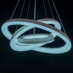 Citilux Юпитер Смарт CL730A150S Умная подвесная люстра Белая