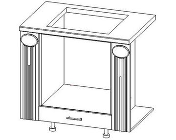 Стол кухонный ВЕРОНА под духовой шкаф 900