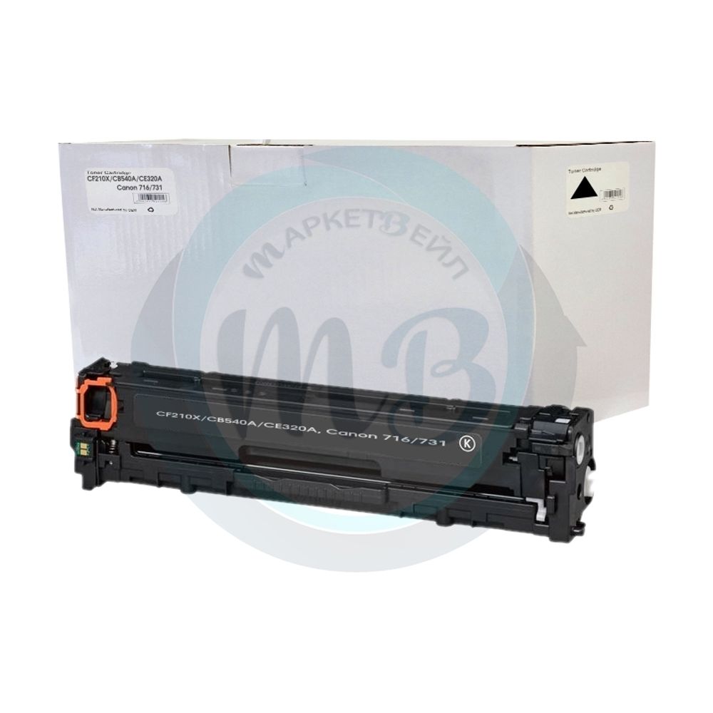 Картридж WBox, аналог HP CF210X/CB540A/CE320A, Canon 716/731 (2.4K) Черный