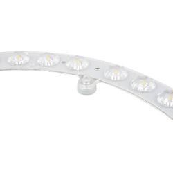 ULE-Q930-42W-4000K IP40 CLEAR Светильник-модуль светодиодный с драйвером. 220В. диаметр 265мм. Белый свет 4000K. Угол 180градусов. TM Volpe