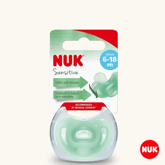 Пустышка Nuk силикон ортодонтическая 1 шт.