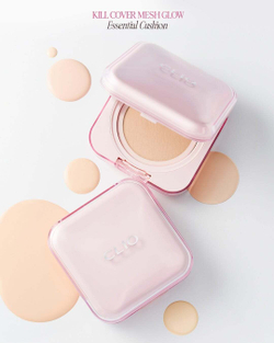 CLIO Kill Cover Mesh Glow Essential Cushion Set - Тональный кушон с сатиновым финишем