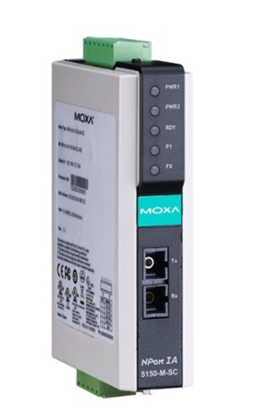 Сервер MOXA NPort IA 5150-S-SC-T