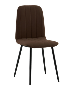 Стул Easy new велюр коричневый