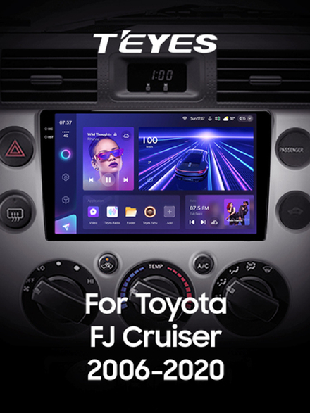 Teyes CC3 2K 9"для Toyota FJ Cruiser 2006-2020