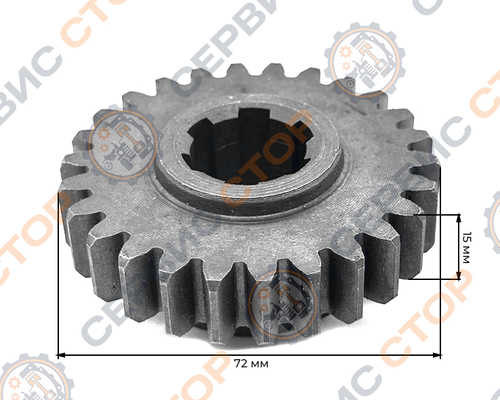 Шестерня привода масляного насоса гидравлики Z-6/26 Xingtai 120/220