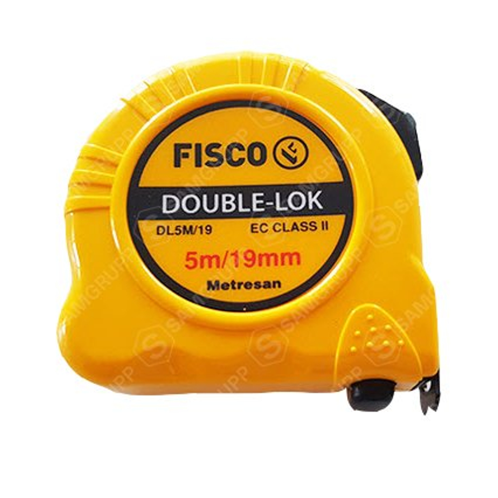 Рулетка Fisco Double-lok (19 мм, 5 м)