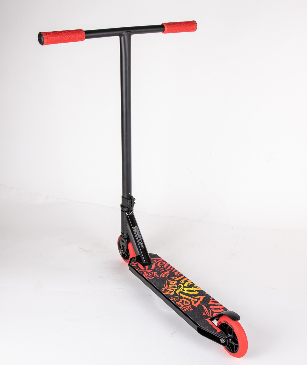 Трюковой самокат Tech Team Duker 101 2022 black/red