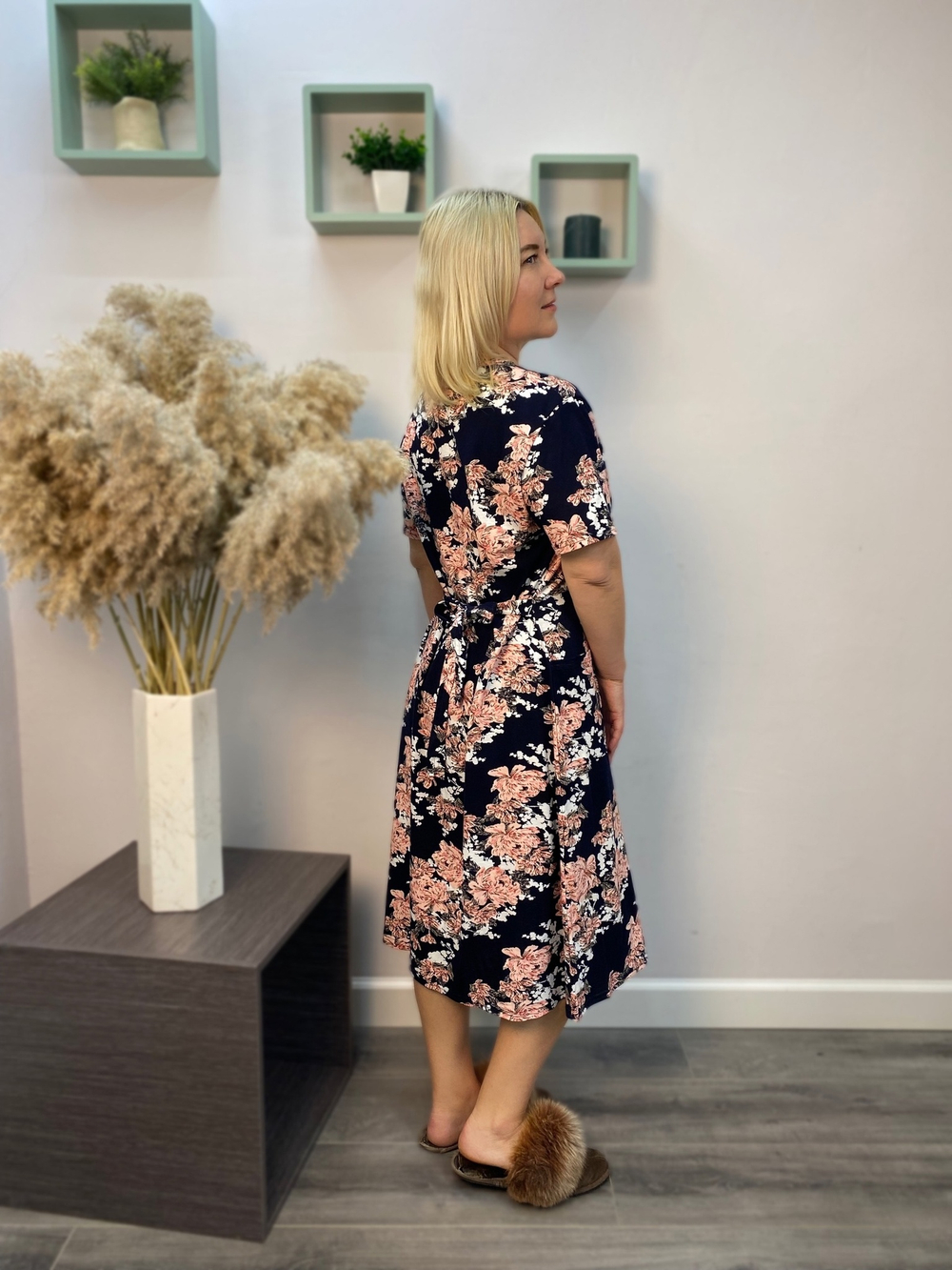 Халат женский "Галина К.П" молния (Р 316)