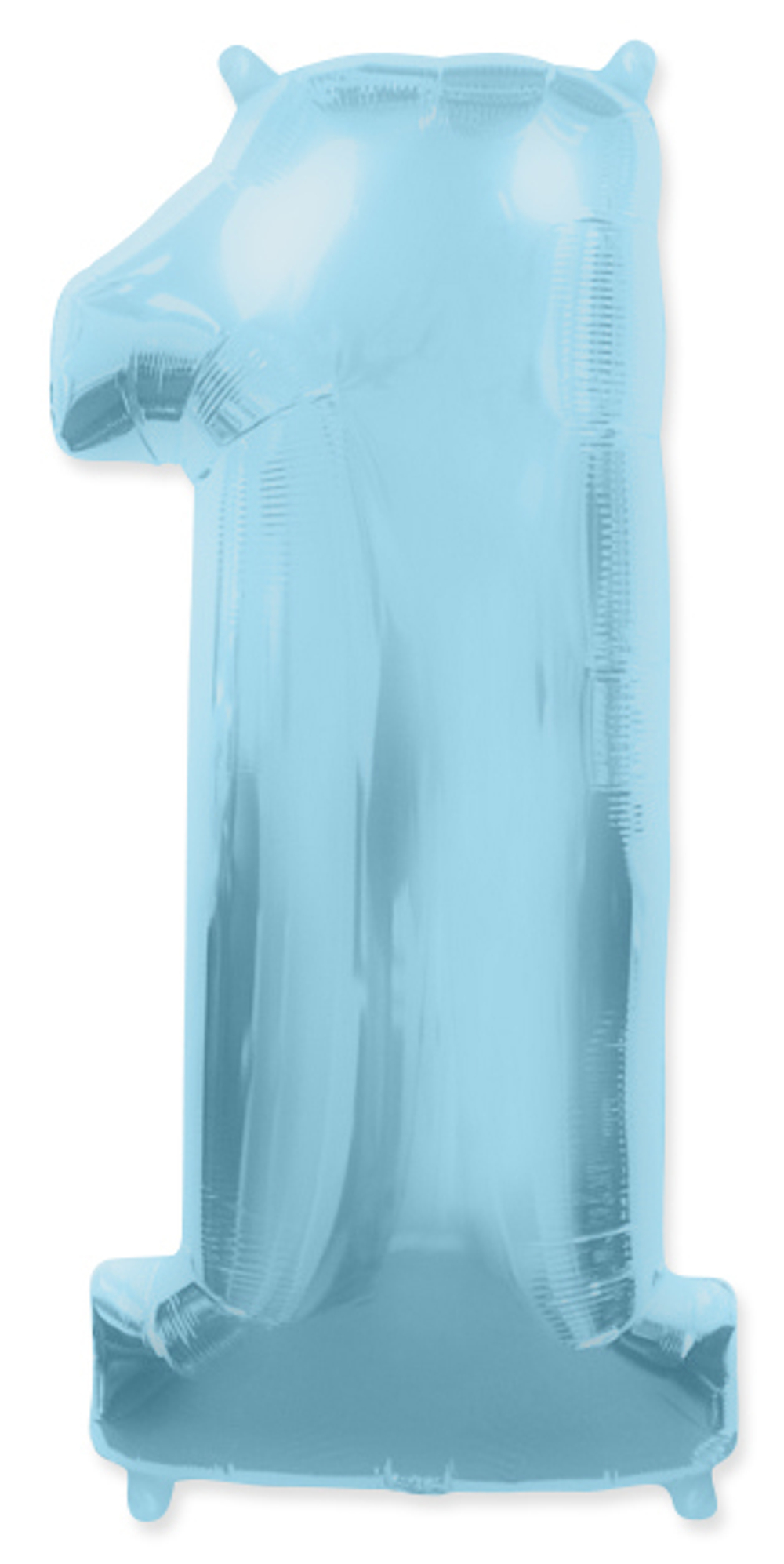 Ф Цифра 1 Голубой (40''/102 см)