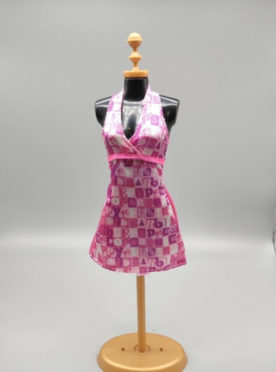 Одежда для куклы Барби винтаж платье 0385