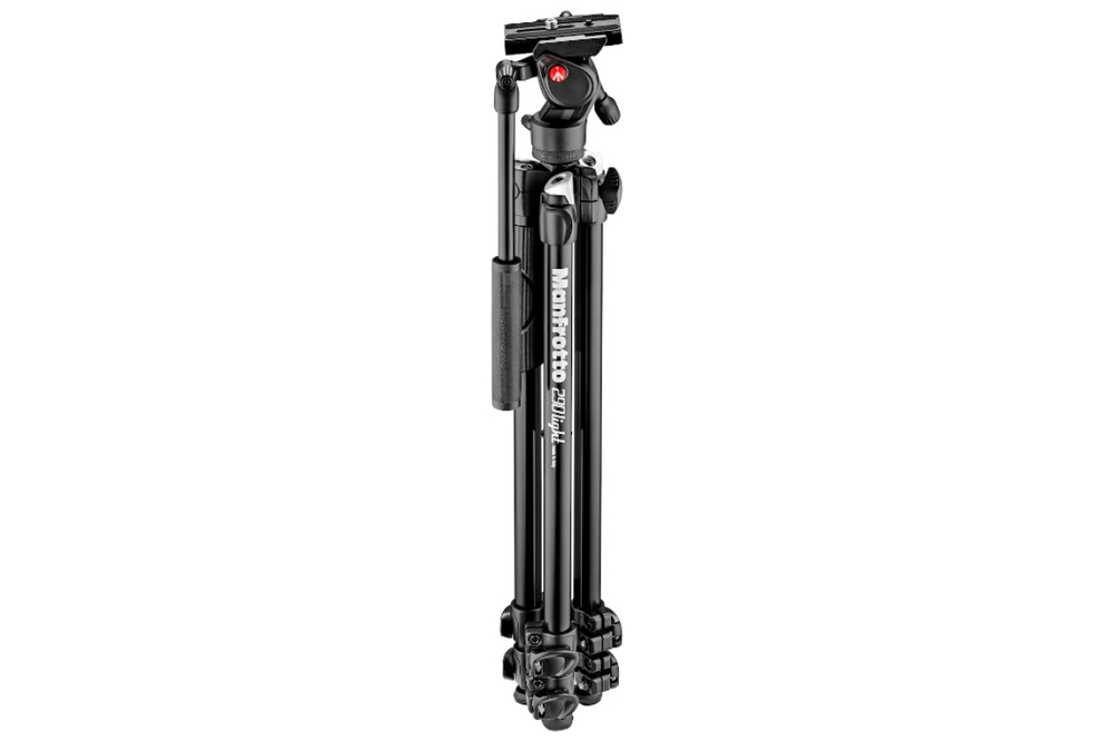 Штатив Manfrotto Light MK290LTA3-V алюминиевый сплав (с видеоголовой)
