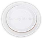 Тарелка бумажная ECO PLATE 230 WB (100шт/600шт)