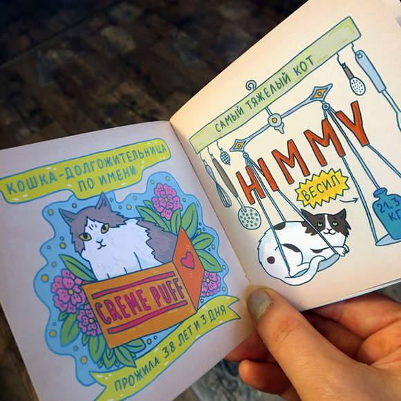 Книжечка-зин "Которекорды"