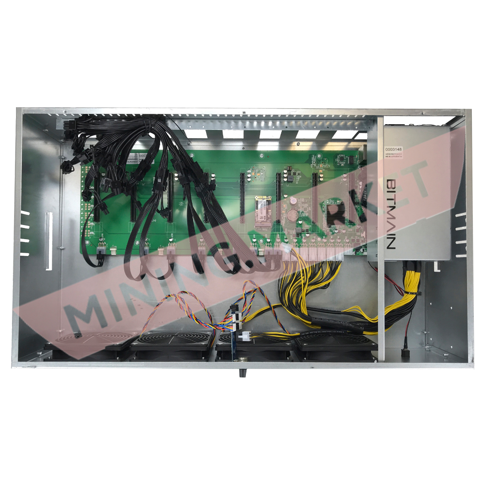 Тушка для майнинга на 8 видеокарт BitTurbo Стандартная