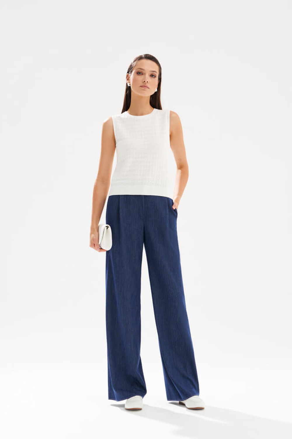 23534 Джемпер женский (молочный)