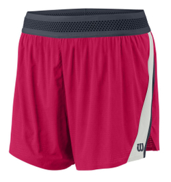 Женские теннисные шорты Wilson Kaos Mirage 3.5 Short W - love pation/blanc