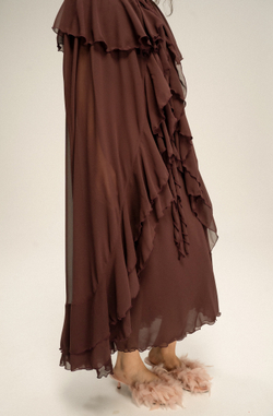 Комбинация с прозрачным кейпом