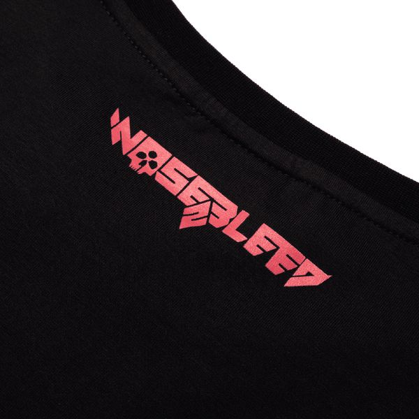 Футболка Christine Silver-Printed черная - фото 8