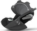 Коляска Cybex Balios S Lux TPE complete Cloud T Sepia Black Plus 3 в 1 Chocolate Brown с дождевиками