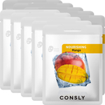 Consly Маска тканевая питательная с экстрактом манго - Mango nourishing mask pack, 20мл