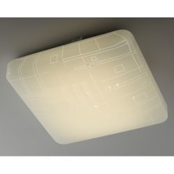 Светильник потолочный светодиодный ЭРА Классик без ДУ SPB-6-18 Nancy S 18Вт 4000K квадратный | Светильники SPB-6 без ДУ