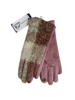 Перчатки. Женские. Верх: Текстильные. Подклад: Плюш-флис. Сенсорные. В упаковке 12 шт, разные цвета.