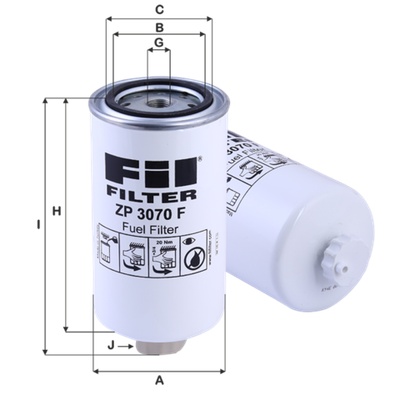 Фильтр топливный ZP 3070 F
