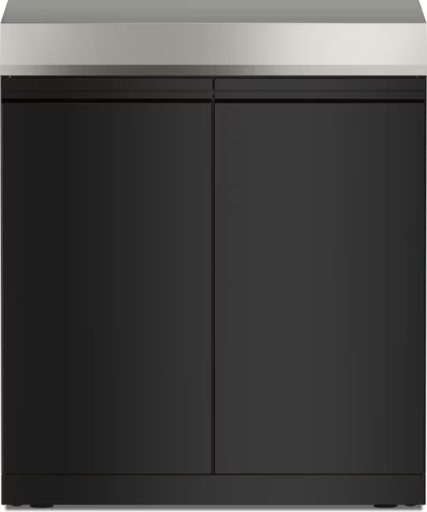 Модуль для хранения Miele Dreams – Store L с полками сталь