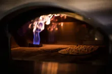 Печь для пиццы на газе и дровах Alfa Pizza Quick Pro Gas (7 пицц)