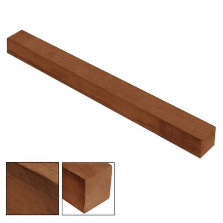 Заготовка для кия светло-коричневая 40x40x800-1000mm