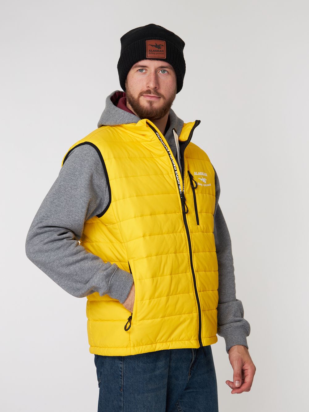Жилет Alaskan Juneau Vest Yellow L утепл.стеганый