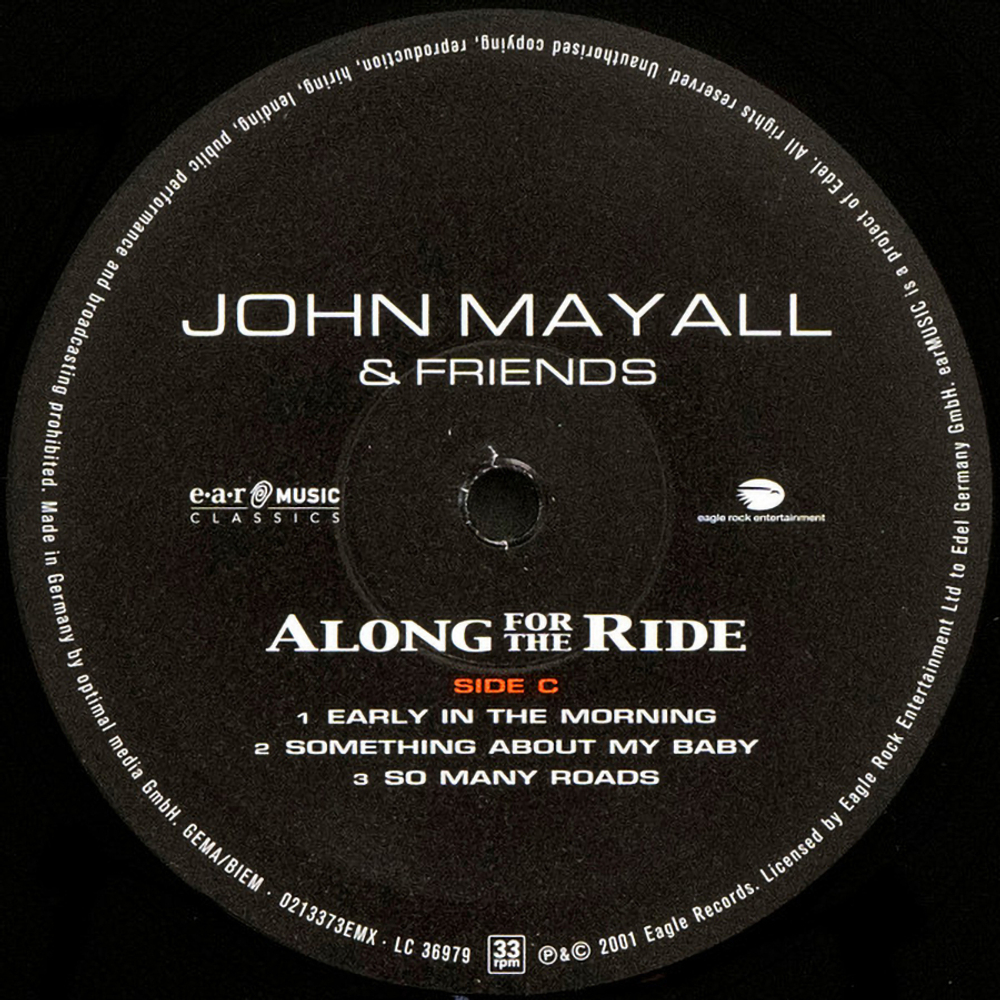 John Mayall & Friends / Along For The Ride (2LP)