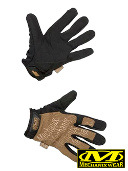 Перчатки полнопалые Mechanix Original (реплика). Койот