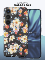 Чехол ROSCO для Samsung Galaxy S24 (арт.SS-S24-PRINTST-2 )