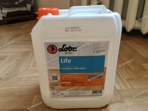 Лак Loba WS Life полуматовый 5 л