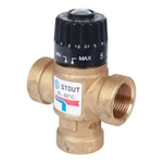 Термостатический клапан 3/4 ВР 35-60* KV1.6 STOUT