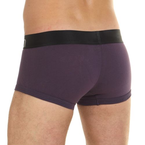 Мужские трусы боксеры баклажановые Calvin Klein