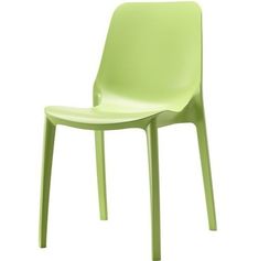 Стул пластиковый Ginevra, светло-зеленый